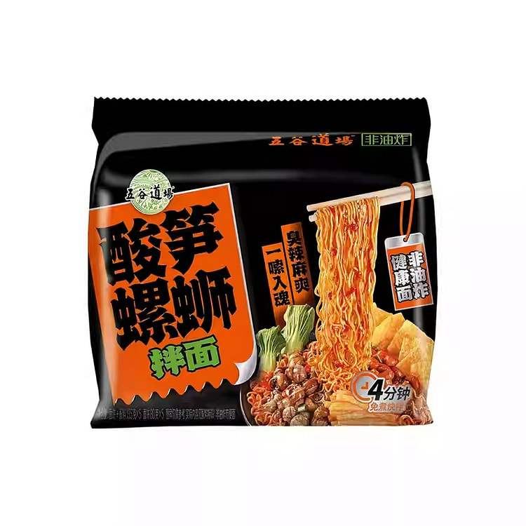 五谷道场酸笋螺蛳拌面 675g*1提装 675 克