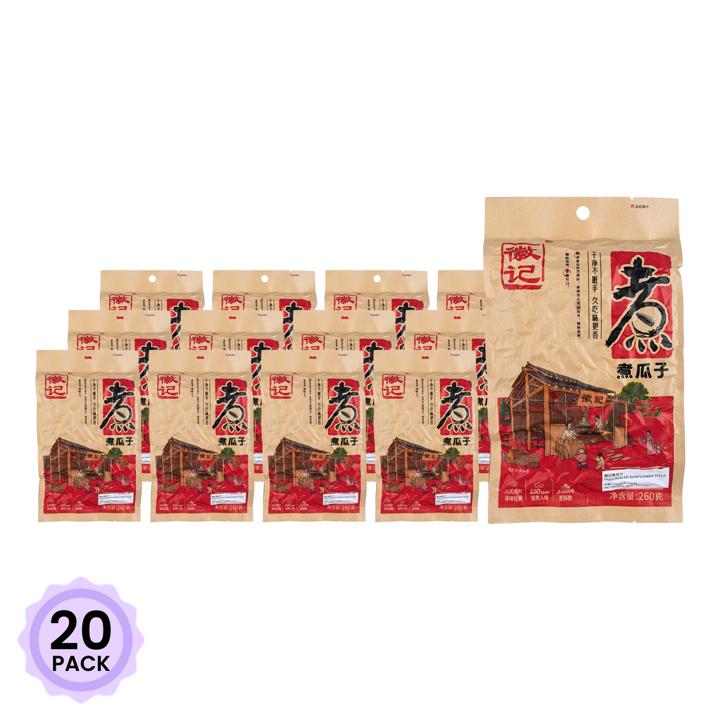徽记 煮瓜子 260 克*20 包 - Weee!