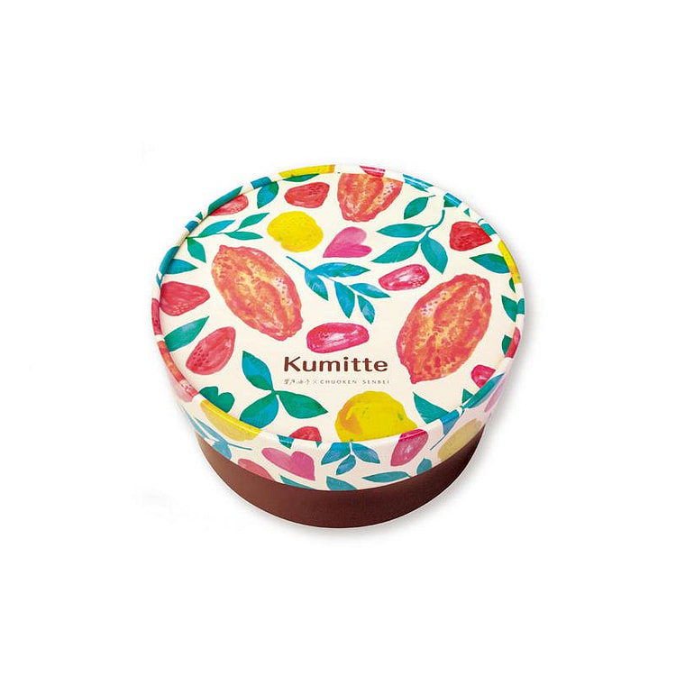 Chuoken Valentine's Day Chocolate Rice Cracker 18p 1 each