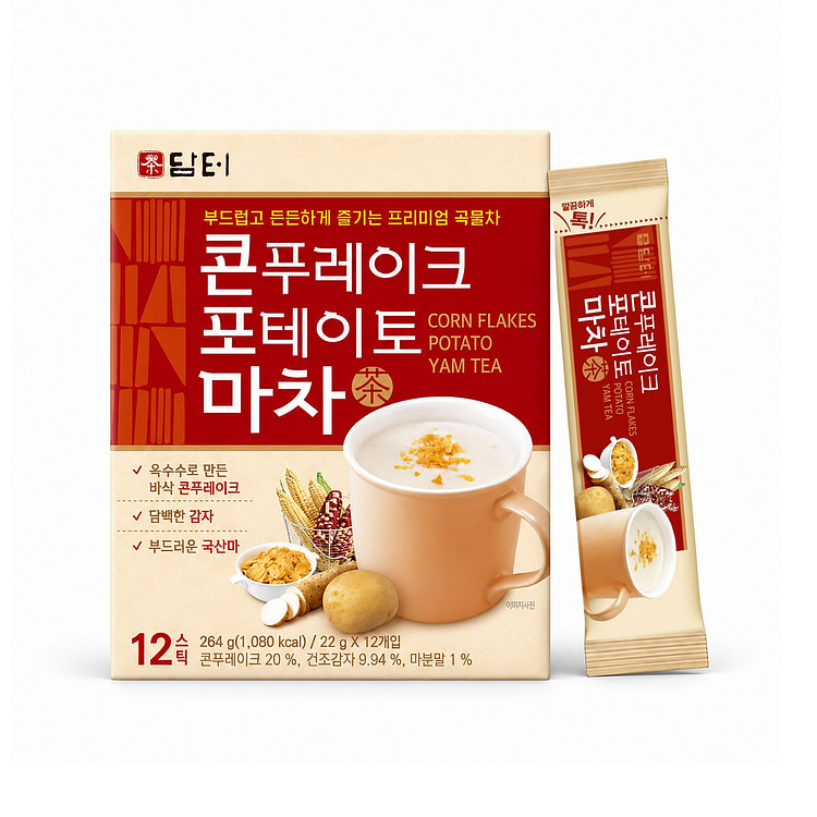 담터 콘프레이크 포테이토 마차 12개입