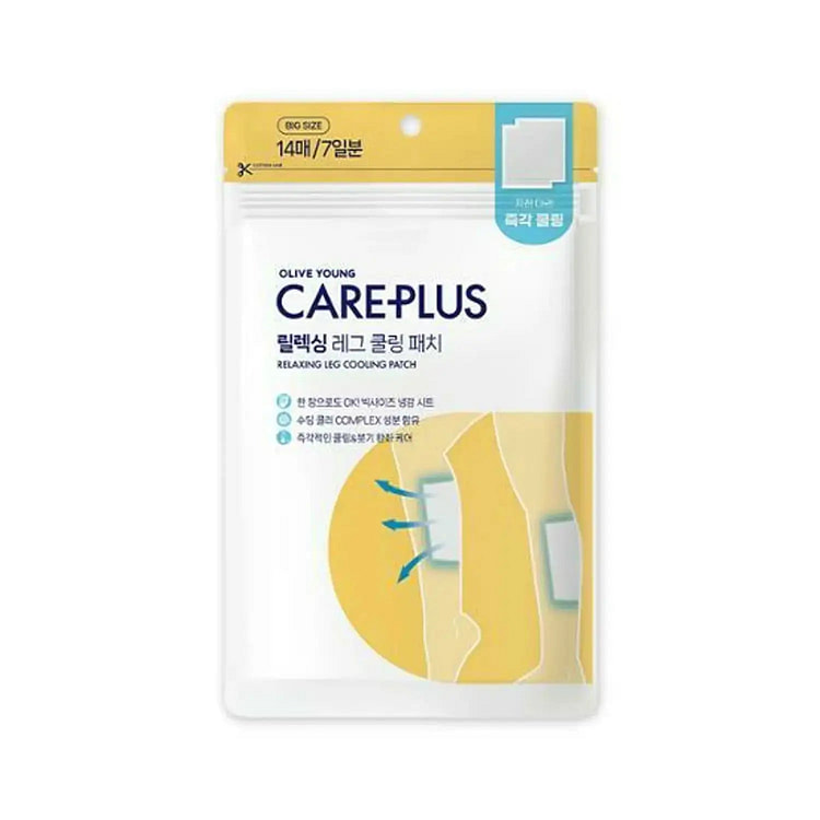 CAREPLUS清凉舒缓腿贴14片 1 份