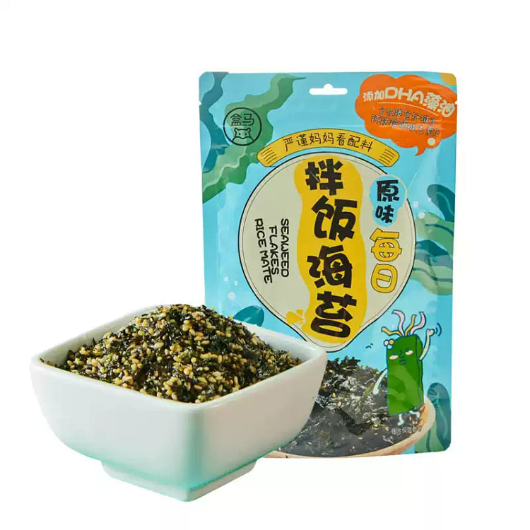 盒马 每日拌饭海苔(原味) 208g 海苔碎紫菜饭团寿司食材料