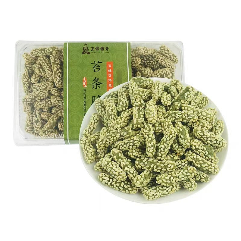 【玉佛寺】苔条脆条 手工制作 咸香可口 上海特色 248g*1盒 248 克