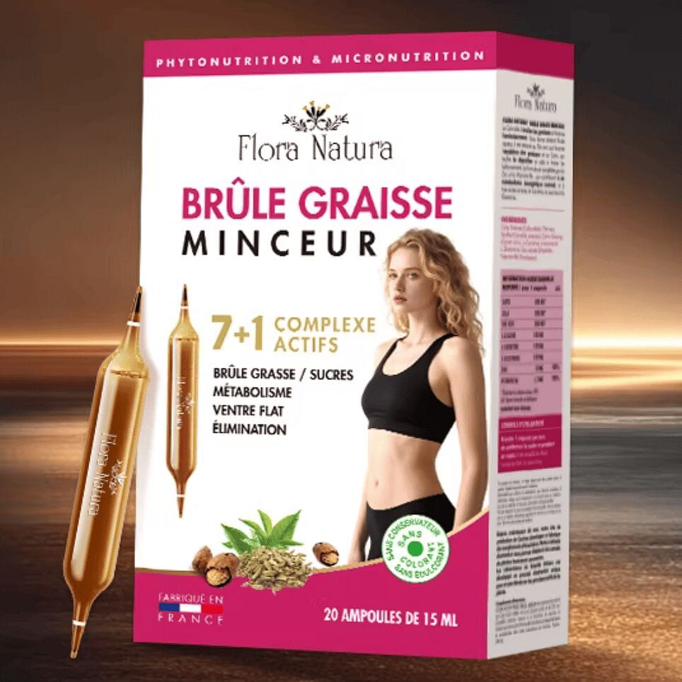 Flora Natura Slimming Fat Burner Ampoules 20Sticks 1 box