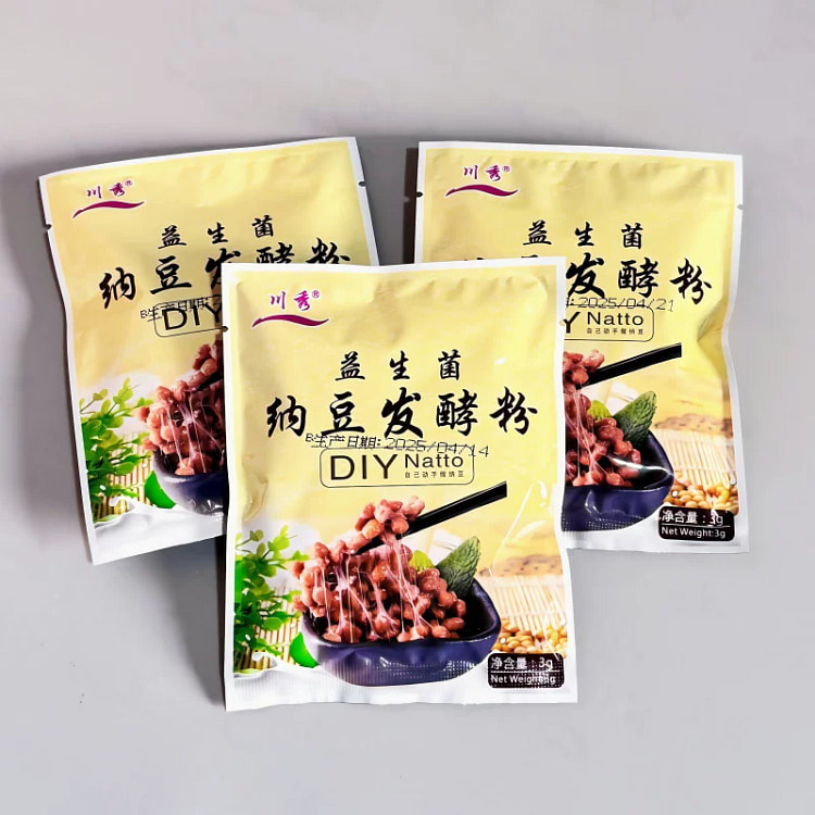 Chuanxiu Natto Bacteria Powder 3g*3 packs 9 g
