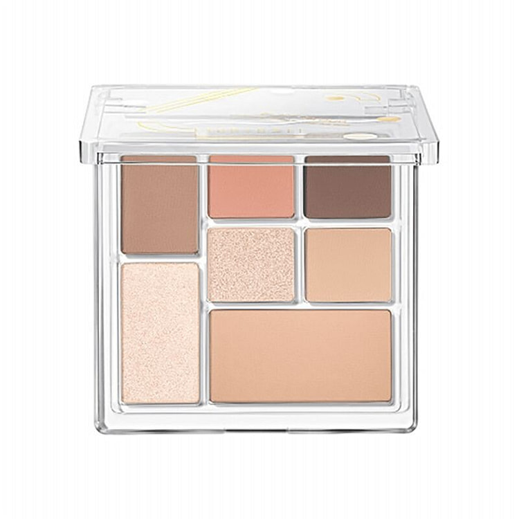 橘朵玩趣七色眼影盘淡妆珠光卧蚕 #18奶油白桃 1 份