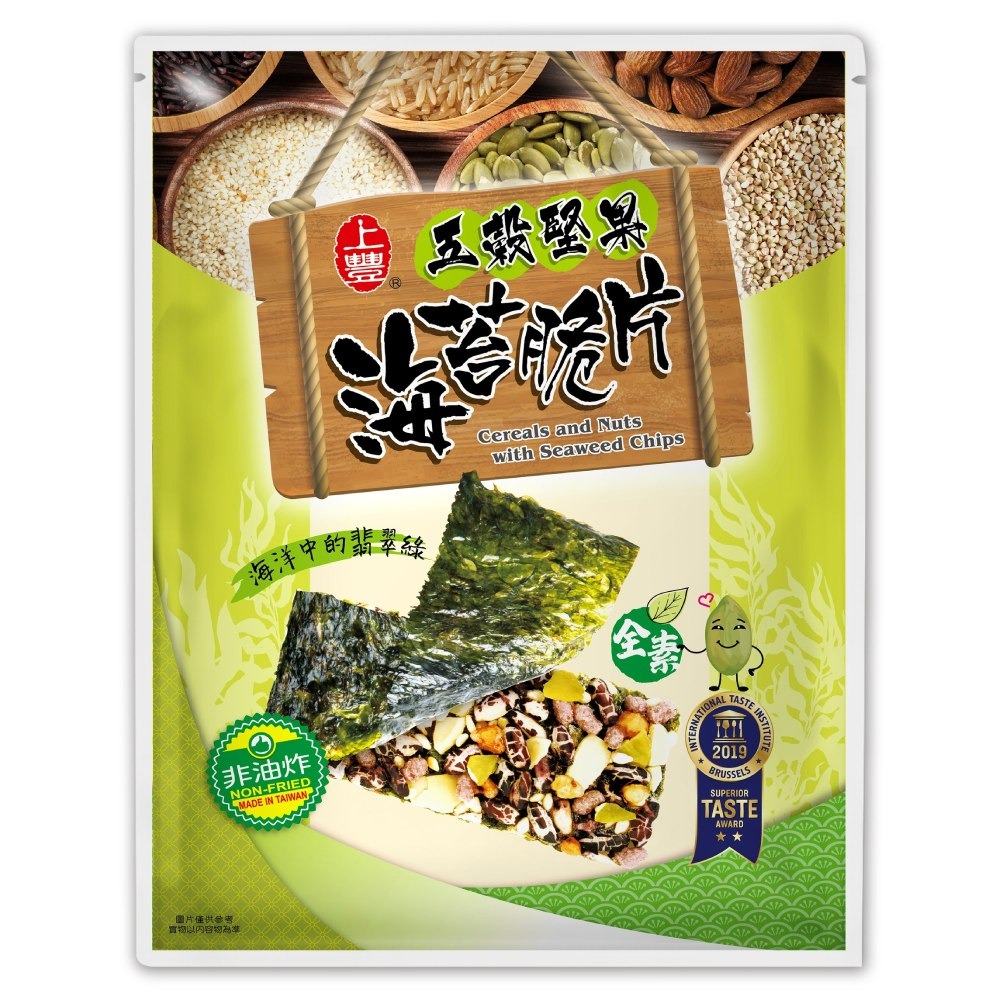 Shangfeng - Five Grains Nuts Seaweed Crispy 32g 1 each