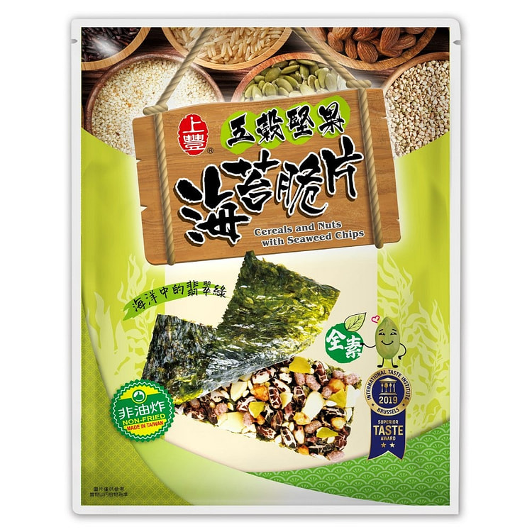 上豐 - 五穀堅果海苔脆片 32g 1 份 (min 5)