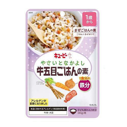 丘比 宝宝辅食 拌饭料 牛肉味 1岁+ 60g 1 份