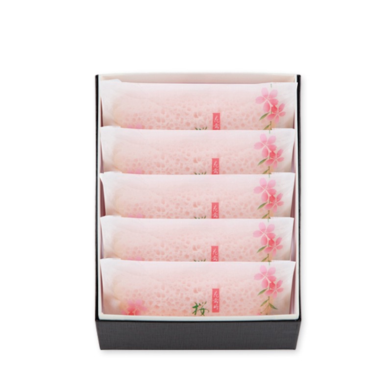 唐織　満桜文　(額装) 値下げしました19000→18000 宗家 源吉兆庵 桜衣 5個入 1 箱 - Weee!