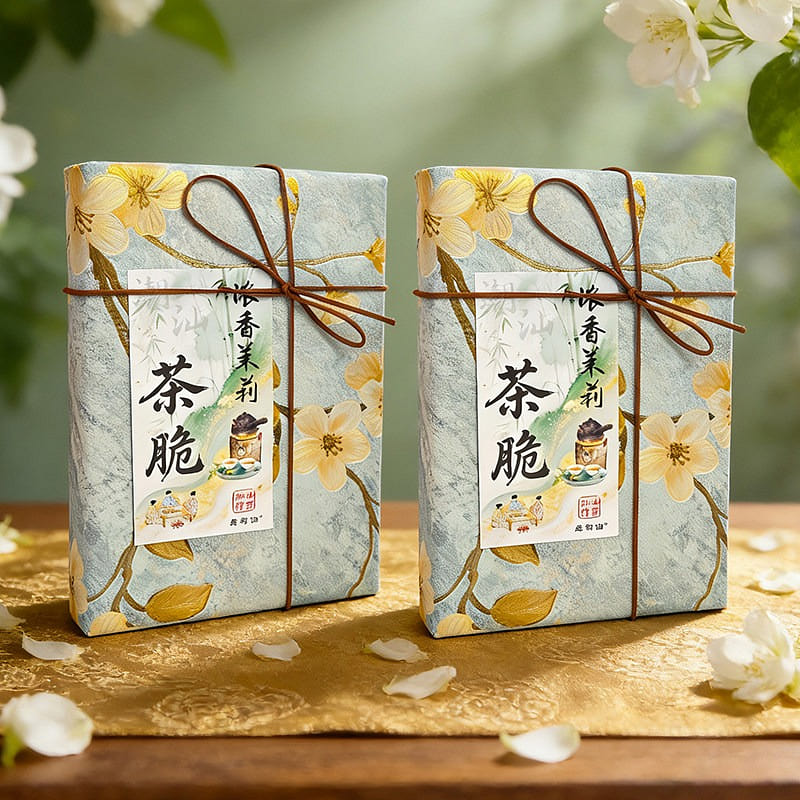 Anbu Bo Jasmine Thin Crisps (144g x 2 boxes) 2 pack