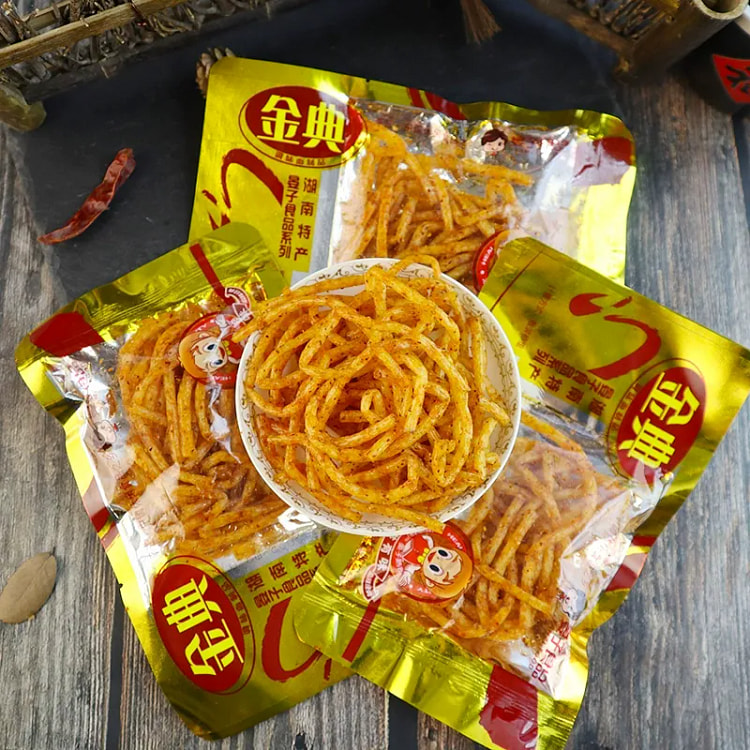 金典麻辣丝条儿时怀旧小零食18g*2袋 36 克