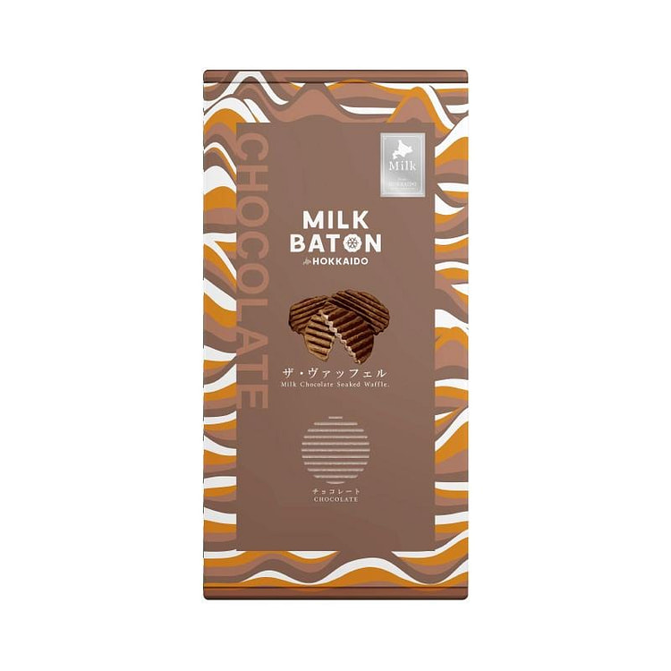 MILK BATON 巧克力威化棒 5枚