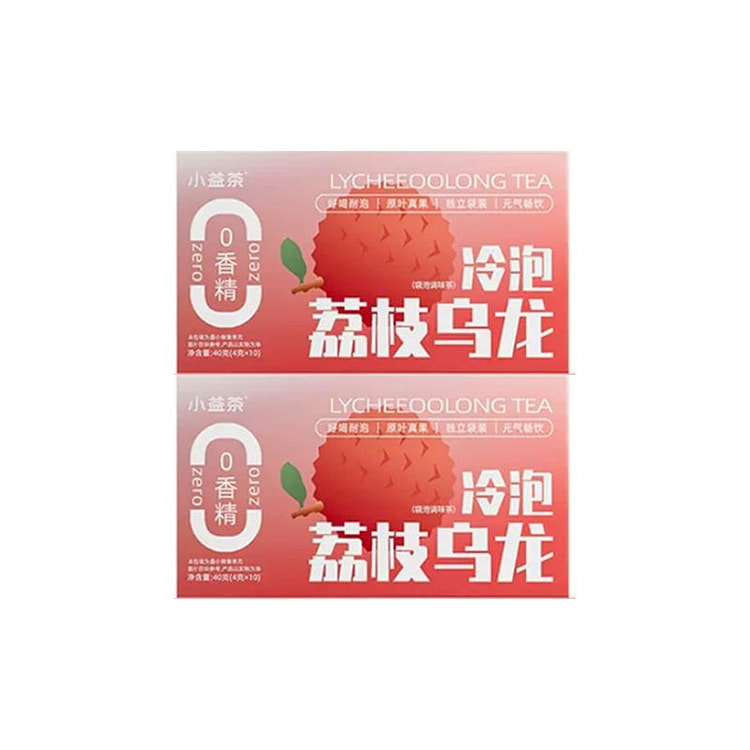 荔枝乌龙茶 40g(4gx10pcs) 2 箱