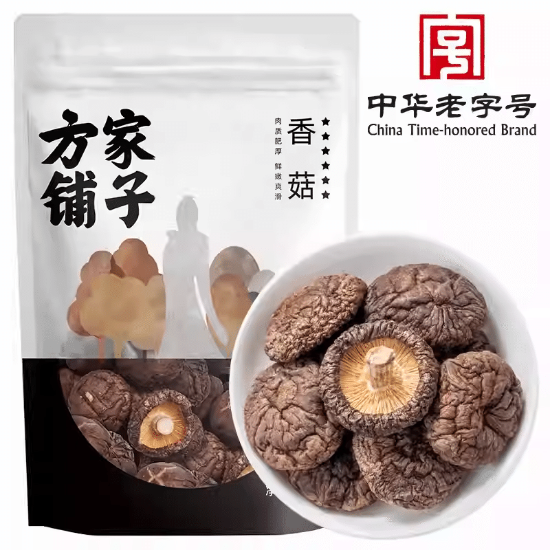 Fangjia Store Dried Shiitake Mushrooms 138g*1 Bag 138 g