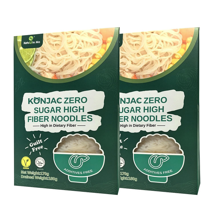 Konjac Zero Sugar High Fiber Noodles 2 pack 170 g*2 pack
