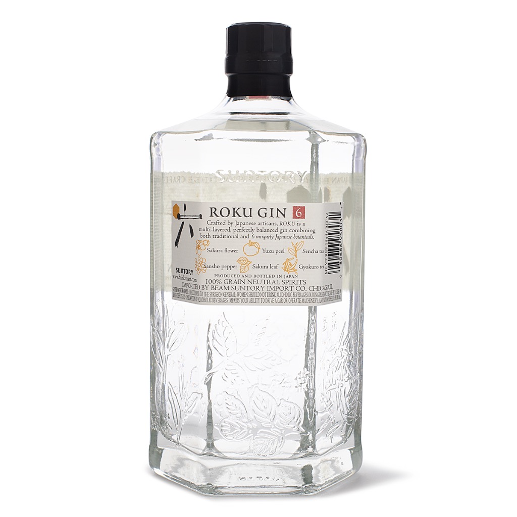 サントリー ジャパニーズクラフトジン六 750 ml - Weee!