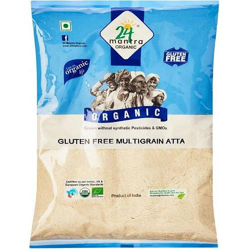24 Mantra Organic Gluten Free Multigrain Atta (Flour) – 2.2 lbs 2.2 lb