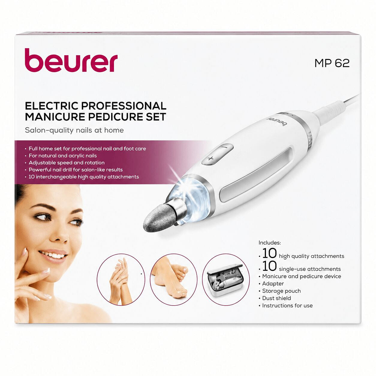 Beurer MP62 Electric Manicure & Pedicure Set 1 each