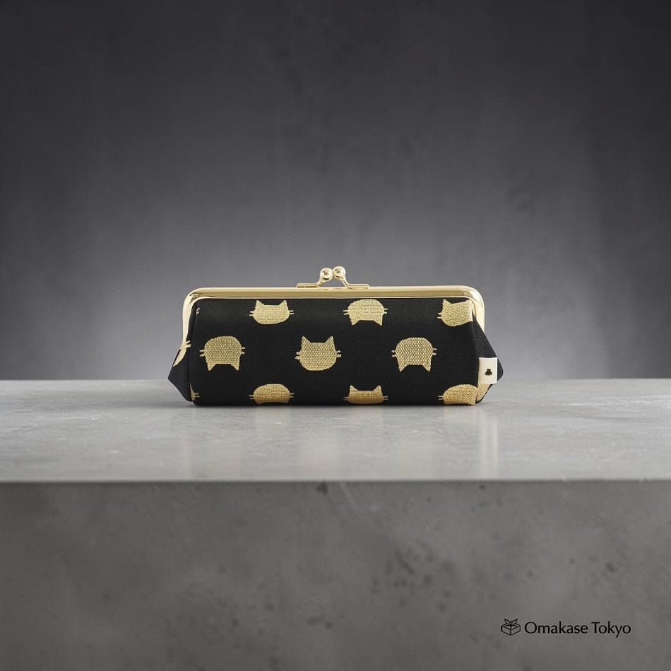 AYANOKOJI TAWARA-Shaped Pencil Case Nyanko Black 136 g