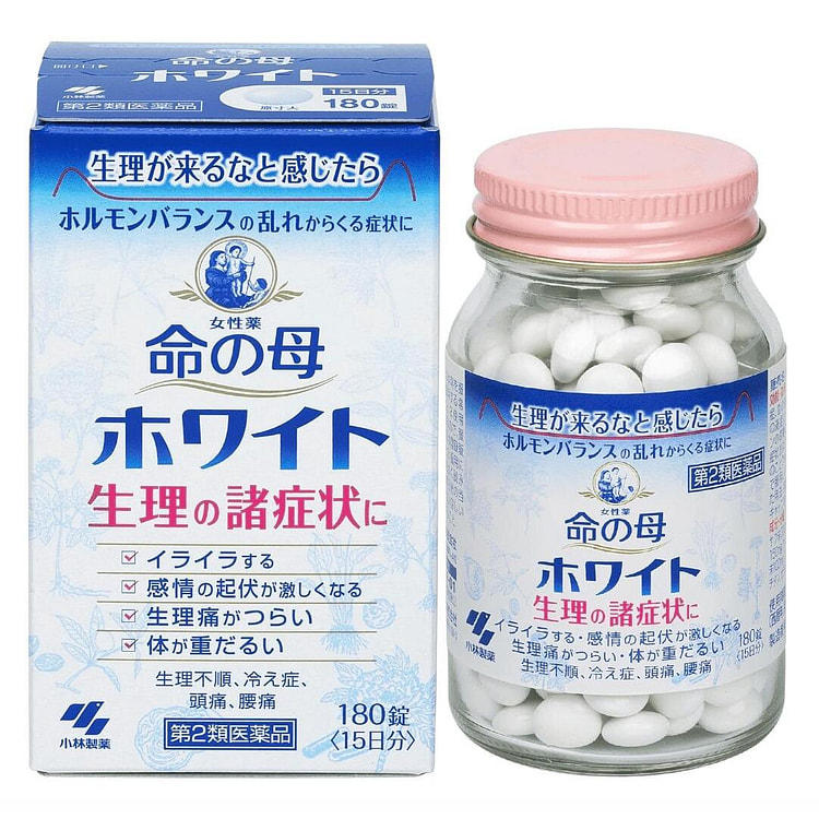 【日本直邮】小林制药命之母胶囊 180 个