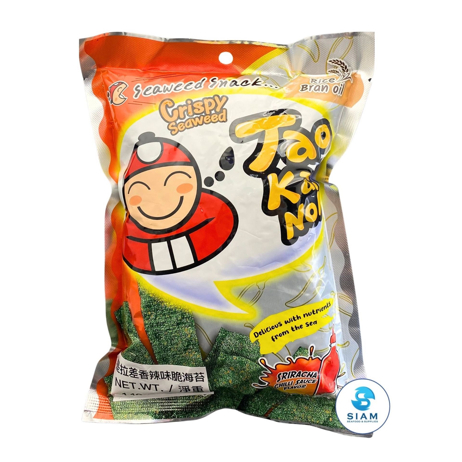 Tao Kae Noi Crispy Seaweed Thai Snack, Sriracha Flavor 1.1 oz