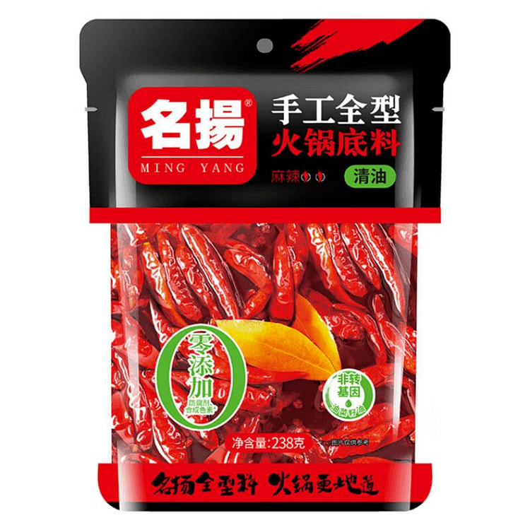 Mingyang Hot Pot Base 238g*1 Bag 238 g
