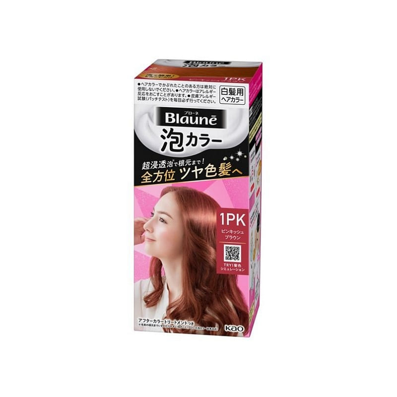 Kao Blone Foam Color 1PK Pinkish Brown 108ml 1 each