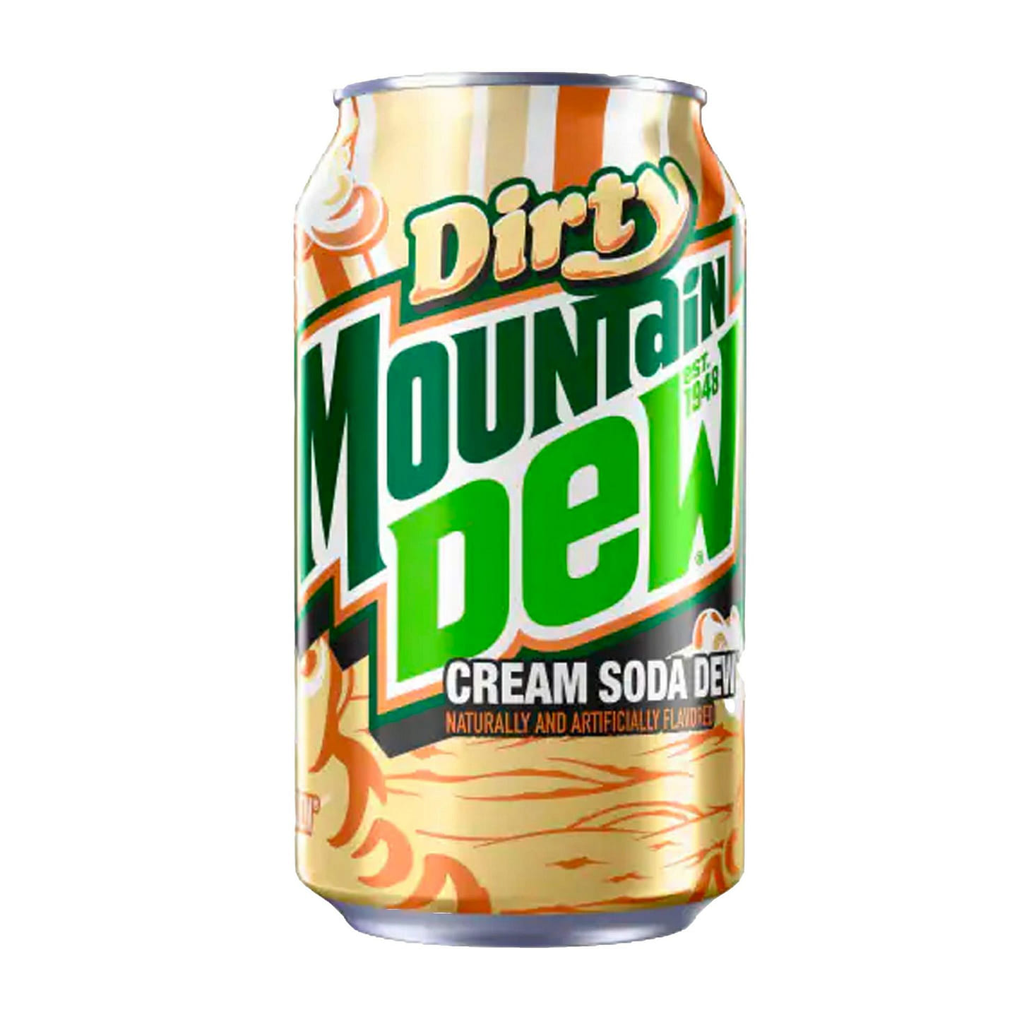 Mountain Dew Dirty Cream Soda 12 oz 1 each