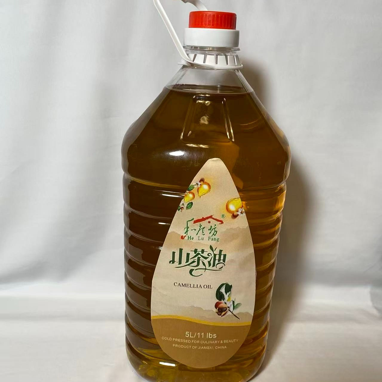 He Lu Fang Organic Camellia Oil – 5L Family Pk 169 oz