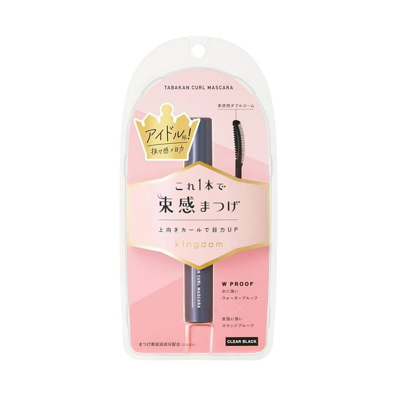 Kingdom Volume Curl Mascara Clear Black 6g 1 each
