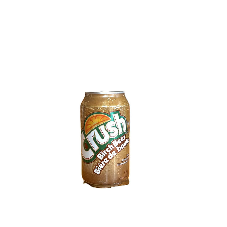Crush Birch Beer Soda 355mL (Canada) 1 each