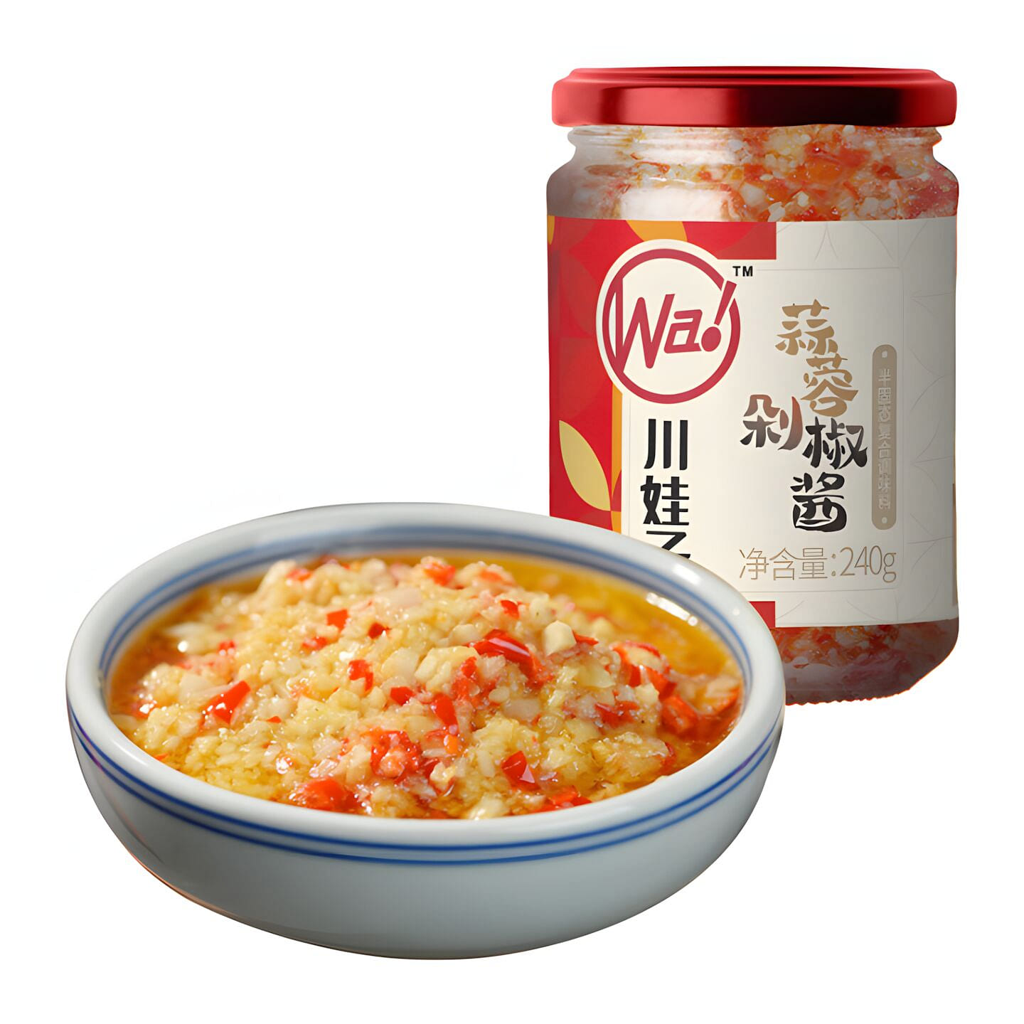 Chuanwazi Garlic and chopped pepper sauce 240 g