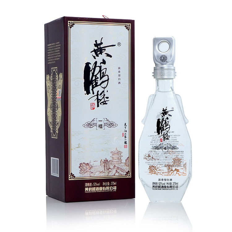 黄鹤楼一楼浓香型白酒 375 毫升