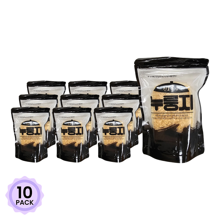 Cơm Cháy Với Nghệ Jindo 100 g*10 pack