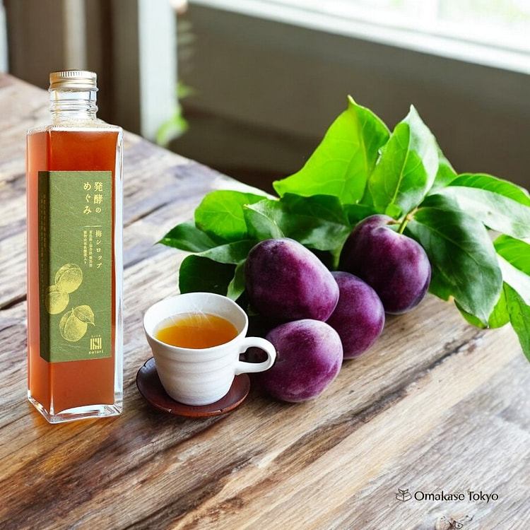 Monoel-naturi 发酵梅子糖浆360ml
