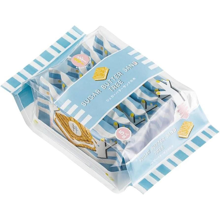 Sugar Butter Tree Butter Cookies 5pcs 1 each
