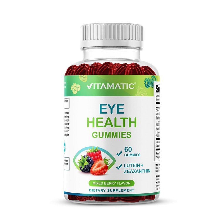 Vitamatic Eye Health Gummies - 60 Gummies 1 each