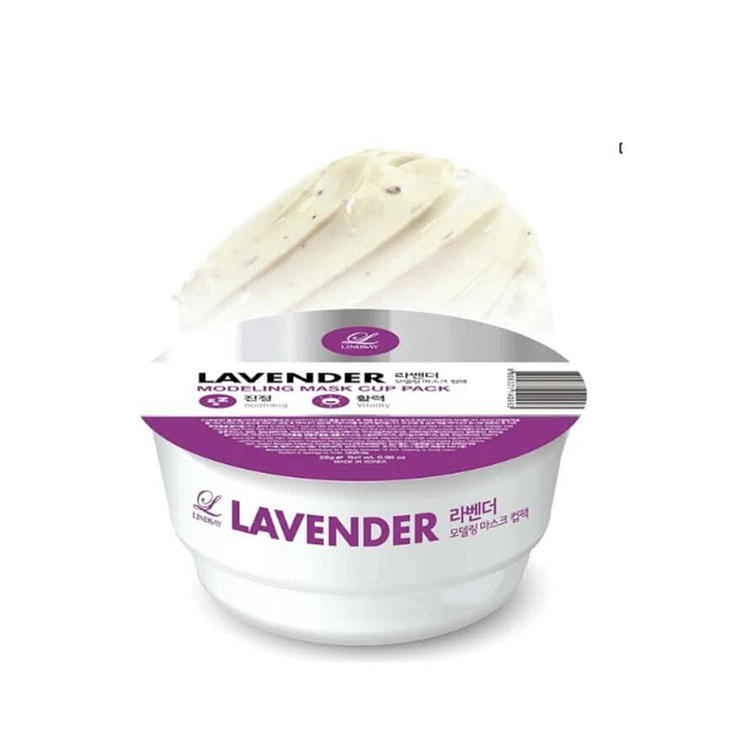 Lindsay Lavender Modeling Mask Cup Pack 28g 1 each