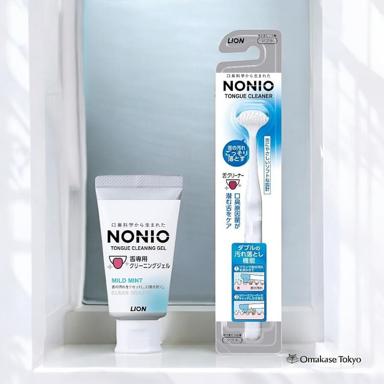 NONIO 舌头清洁凝胶 白色套装