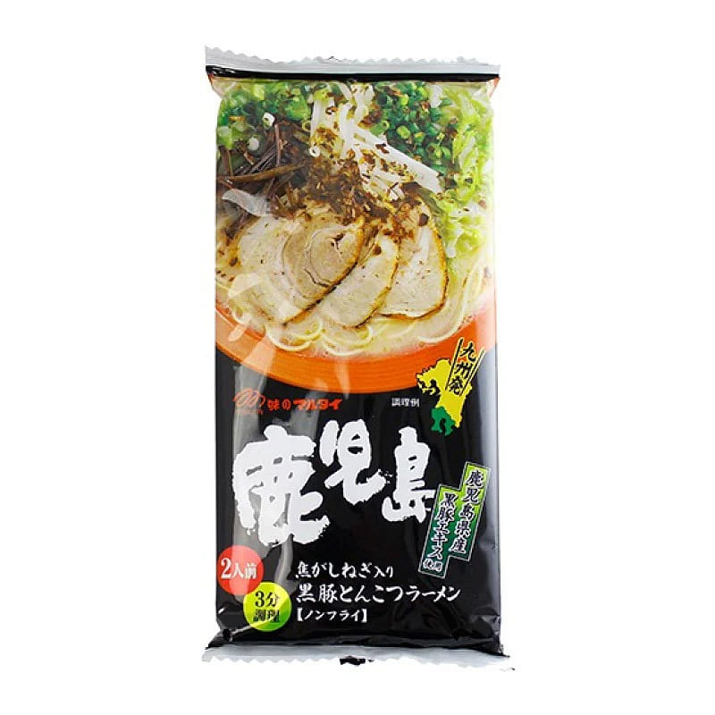 Maruta Kagoshima Black Tonkotsu Ramen 1 box 1 each