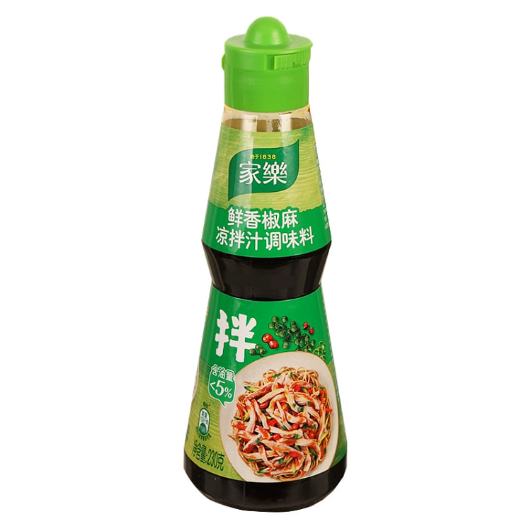 家乐椒麻凉拌汁230g*1瓶凉面口水鸡捞汁