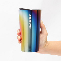 Starbucks Double-Walled Cup with Rainbow Gloss 355ml