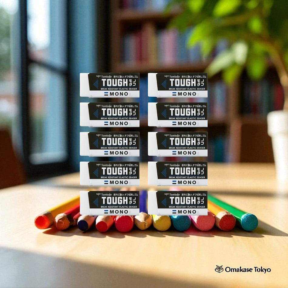 Tombow MONO Monotaf Small Eraser 10 Pieces 110 グラム