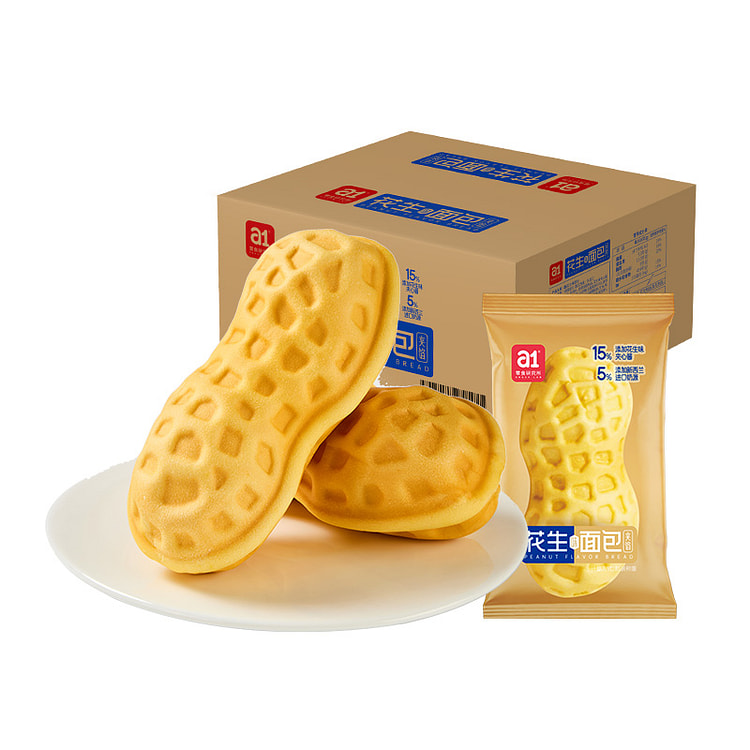 Bread sandwich peanut bread 300g * 1 box