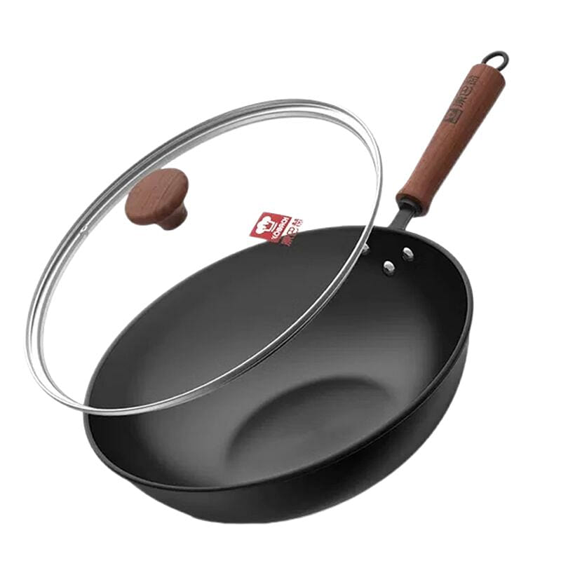 KBH 30cm newly upgraded Chinese old iron pot set 1 count