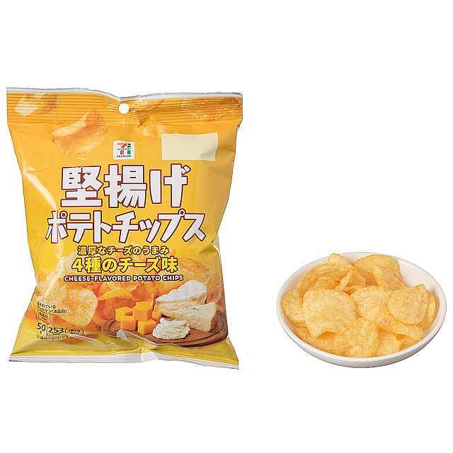 711芝士味酥脆土豆片50g 1 份