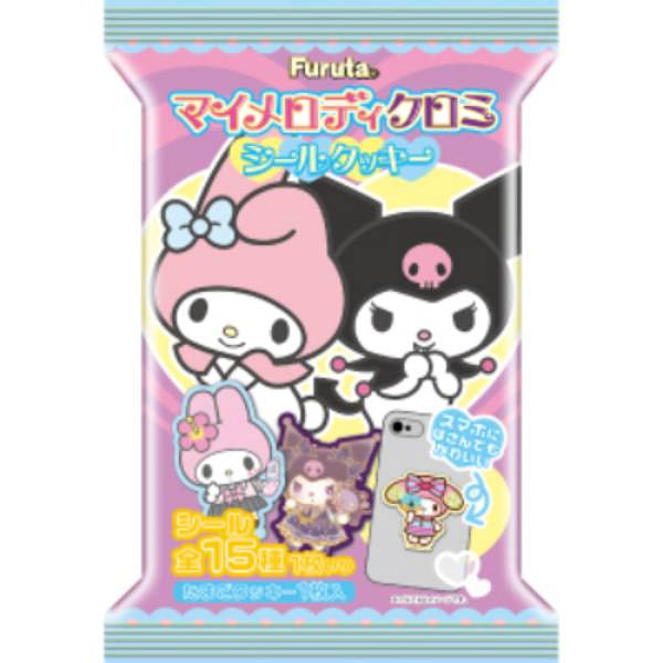 Furuta x Sanrio My Melody & Kuromi 食玩鸡蛋饼干套装（附赠随机模切贴纸x1） 1枚入/16g
