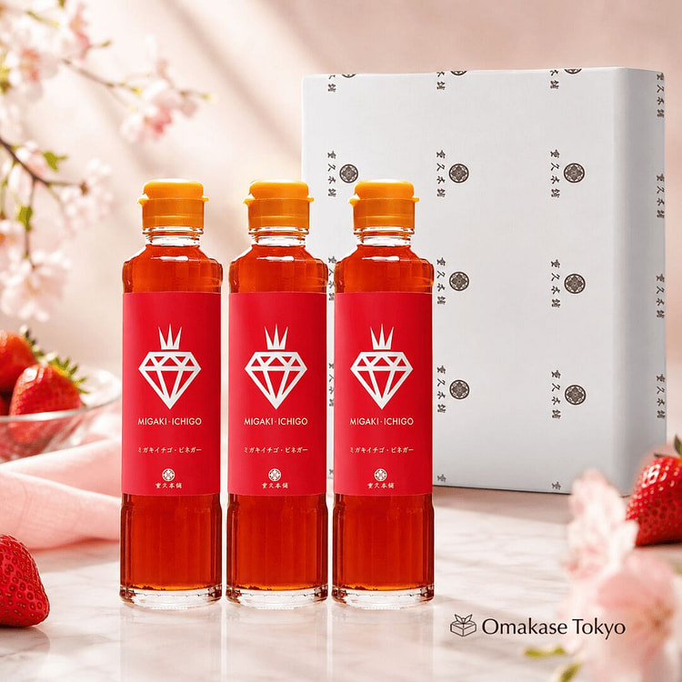 Shigehisa Honpo Polished Strawberry Vinegar SET