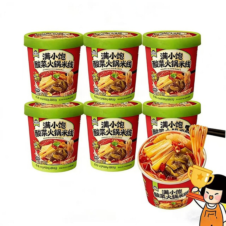 满小饱酸菜米线122g* 122 克